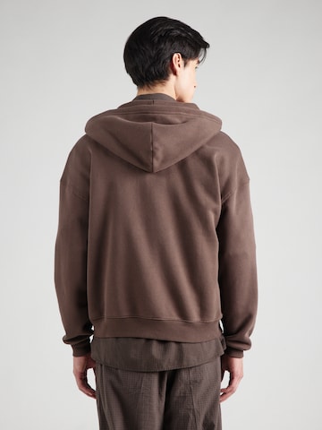 HOLLISTER Sweatjacke in Braun