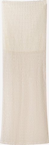 BershkaSuknja - bijela boja: prednji dio