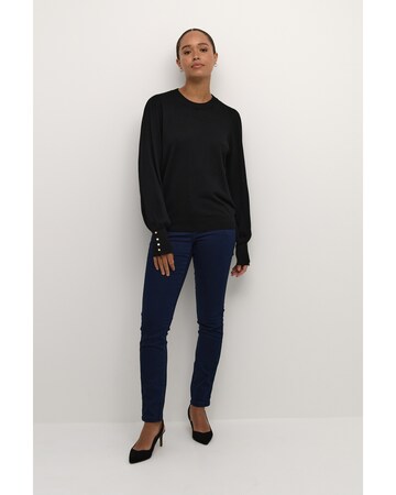 Pull-over 'Izza' Kaffe en noir