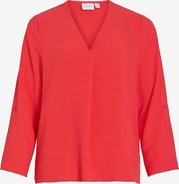 VILA - Blusa 'VIJOSA' em vermelho: frente