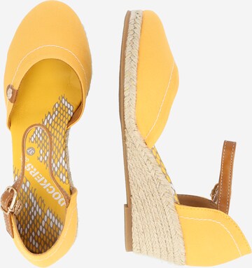 Dockers by Gerli Sandals in Yellow