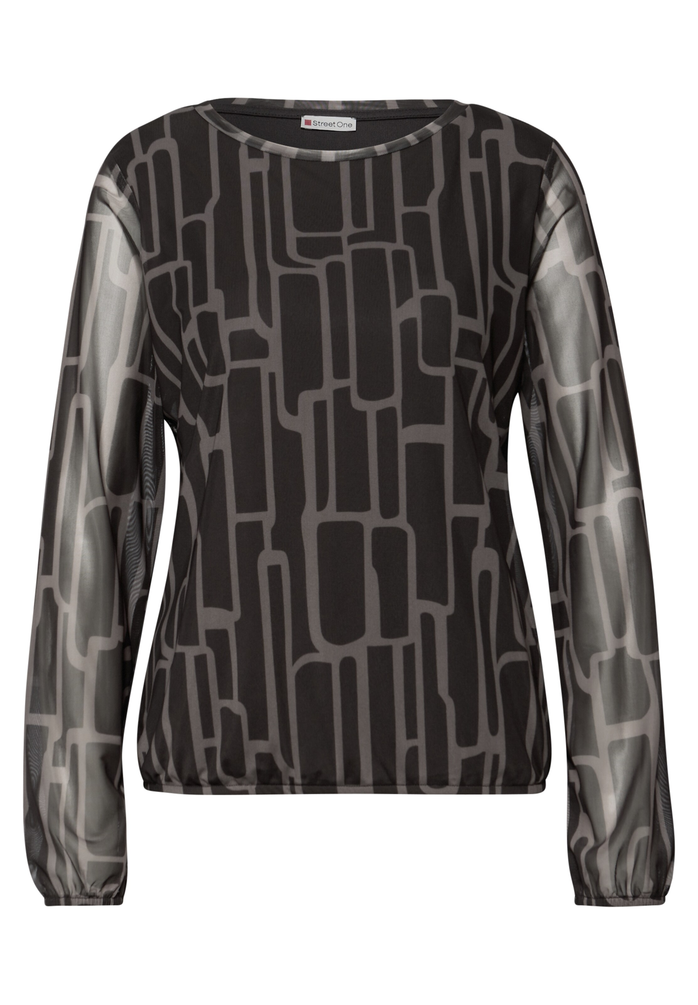 STREET ONE Bluse in Braun: Vorderseite