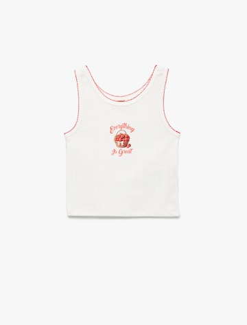 Koton Top in White: front