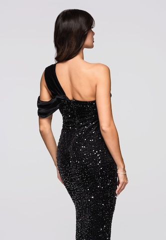 Ombre Avondjurk in Zwart