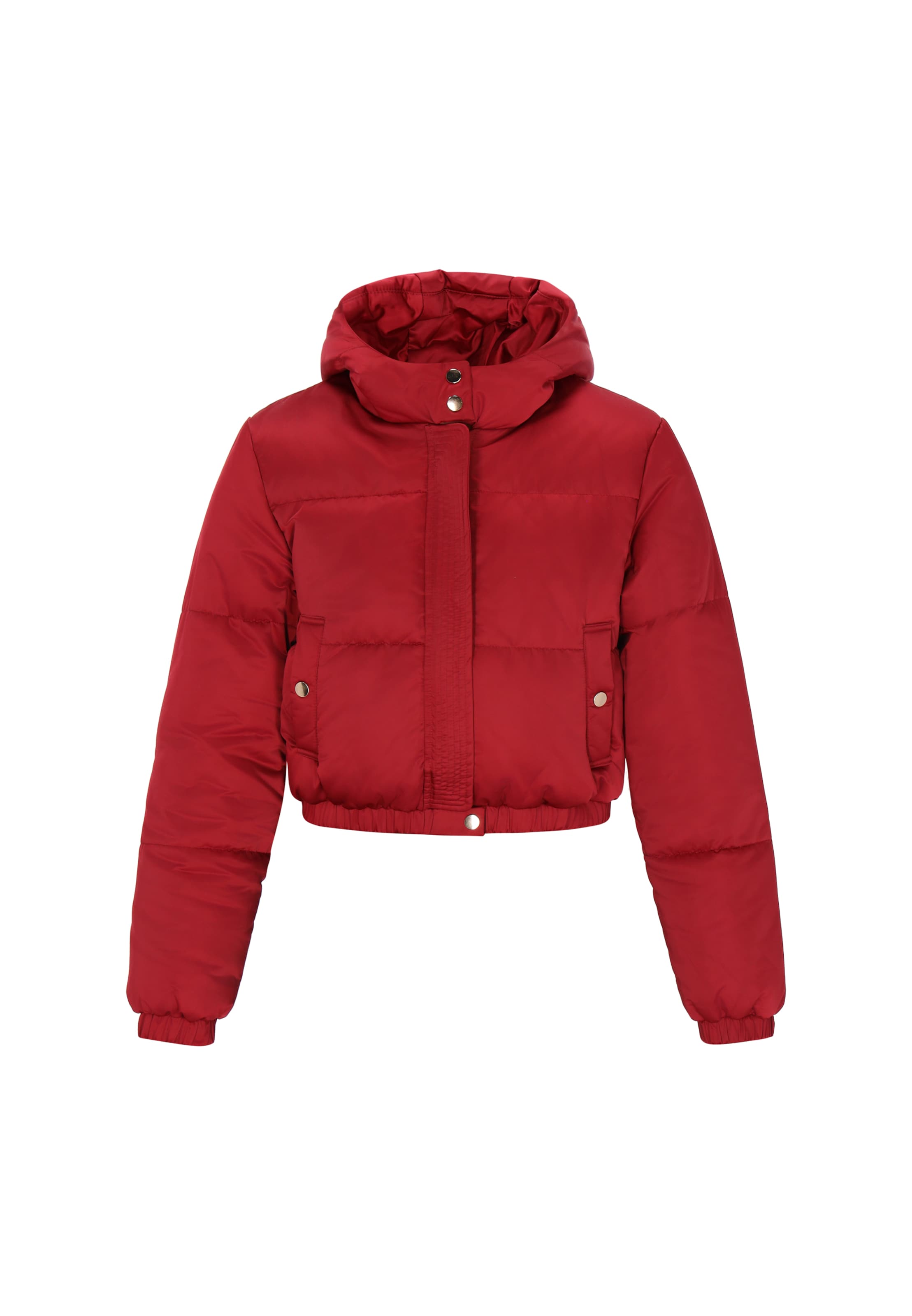 faina Χειμερινό μπουφάν σε κόκκινο: μπροστά