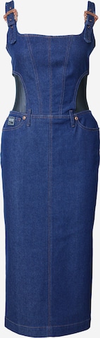 Versace Jeans Couture Sukienka '76DP953' w kolorze niebieski: przód