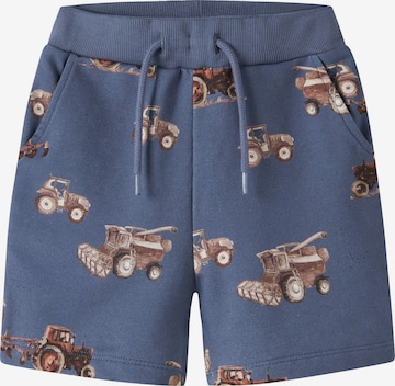 NAME IT - Pantalón en azul: frente