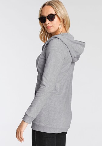FLASHLIGHTS Zip-Up Hoodie 'Flashlights ' in Grey