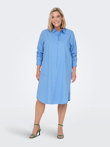 ONLY Carmakoma Dress in Blue: front