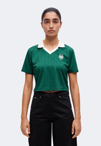 CONVERSE - Camisa em verde: frente