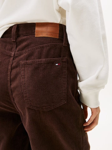 Wide Leg Pantalon 'Claire' Tommy Jeans en marron
