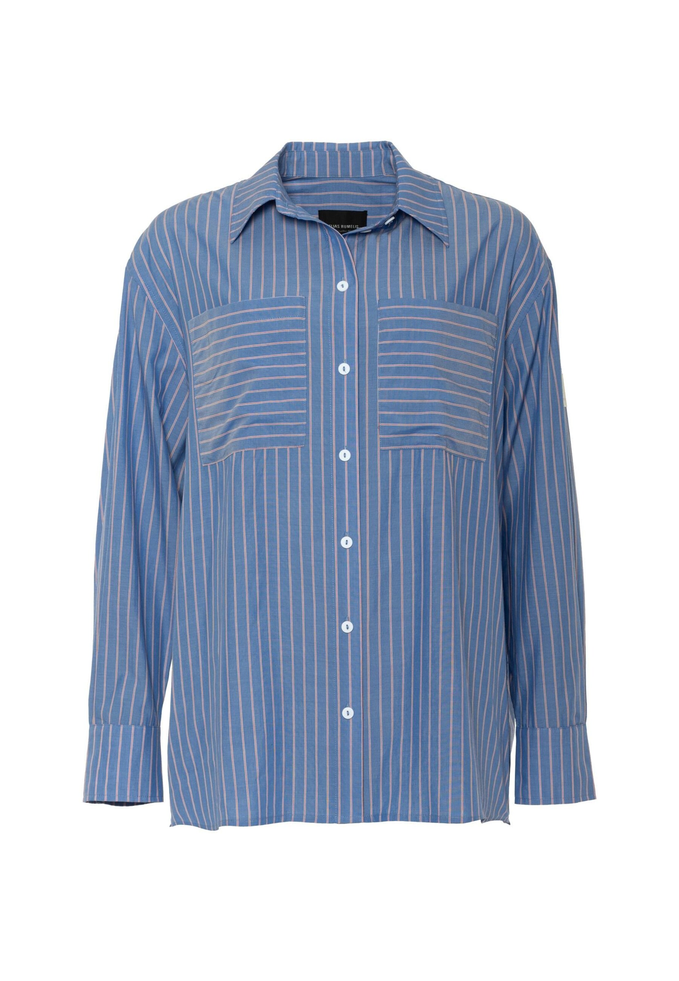 Camicia da donna 'Azzalia' di Elias Rumelis in blu: frontale