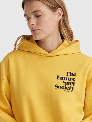 Felpa ' Future Surf Society' di O'NEILL in giallo