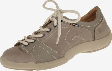 Binom Lace-Up Shoes 'Mina' in Beige: front