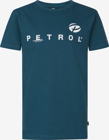 Petrol Industries Shirt 'Carpertensville' in Groen: voorkant