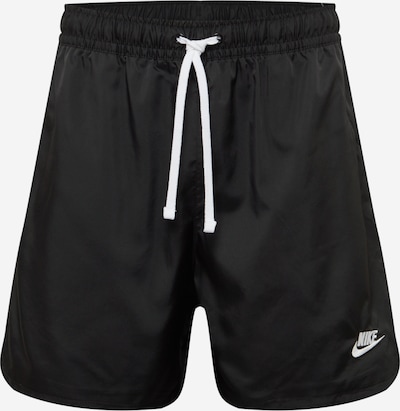 Nike Sportswear Pantalon 'Essentials' en noir / blanc, Vue avec produit