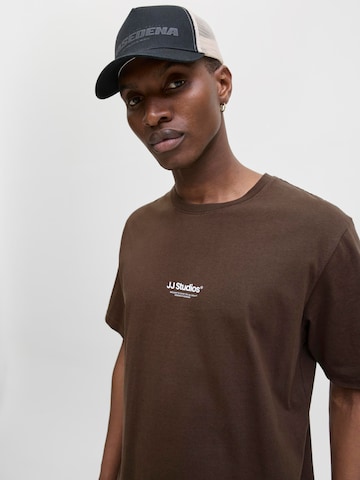 T-Shirt JACK & JONES en marron