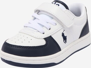 Polo Ralph Lauren - Sapatilhas 'COURT II' em branco: frente