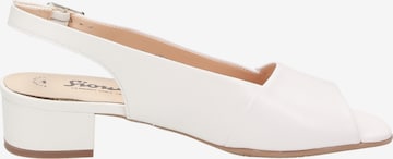 SIOUX Sandals 'Zippora' in White