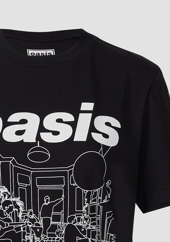 T-shirt 'Oasis Band' QS en noir