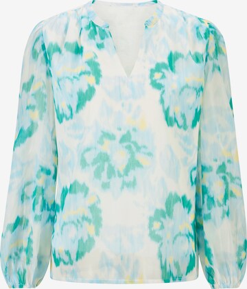 heine Blouse in Blauw: voorkant