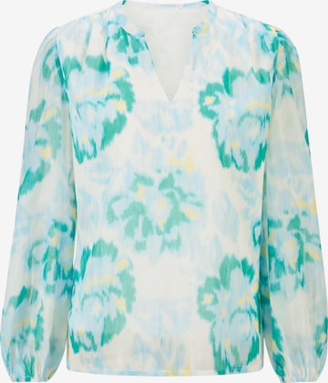 heine Blouse in Blauw: voorkant