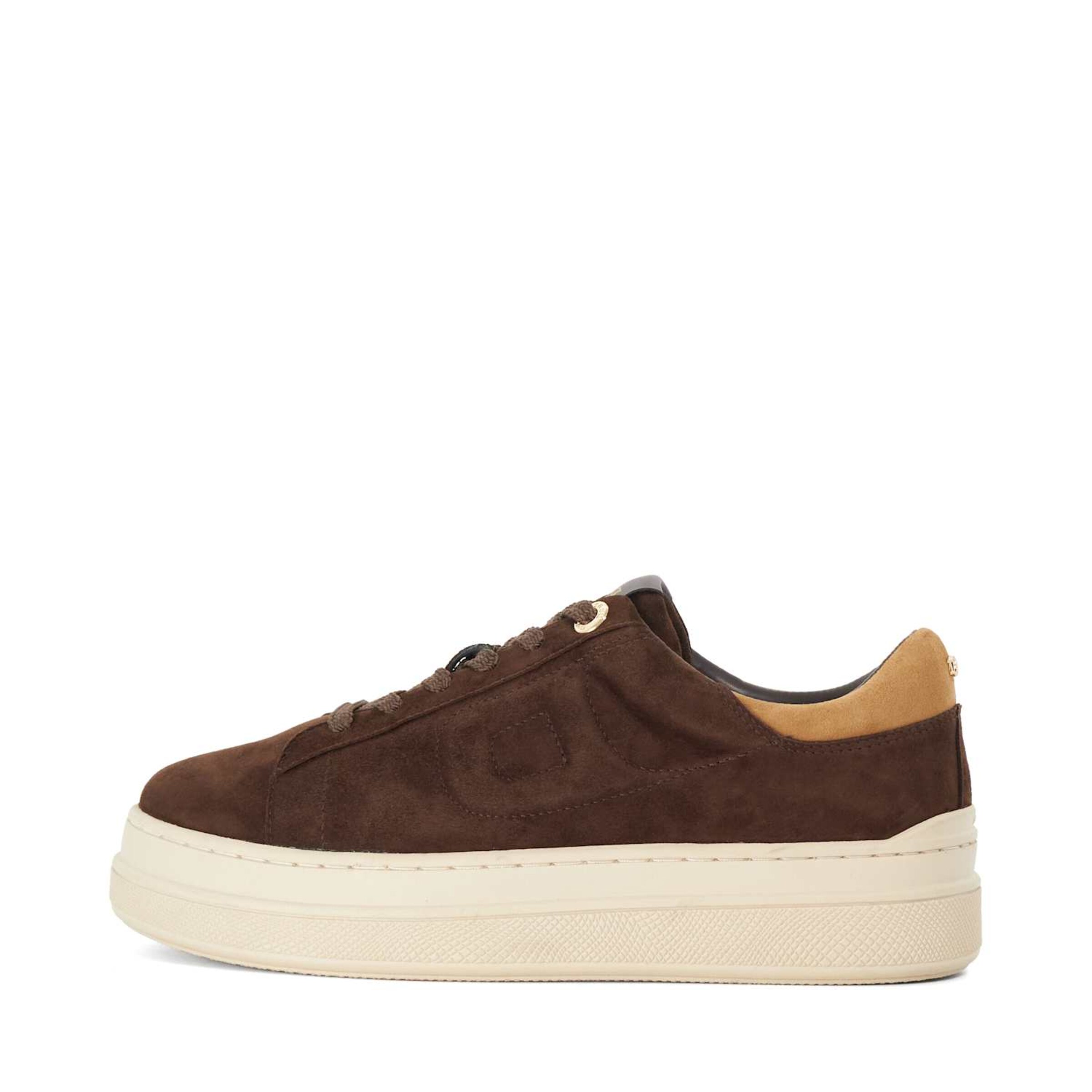 Dune LONDON Sneakers laag 'Eden' in Bruin