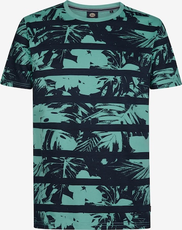 T-Shirt 'Harbor' Petrol Industries en vert : devant