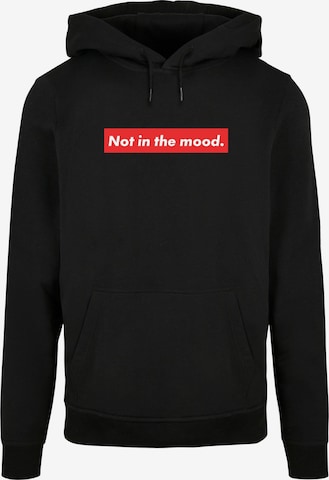 Merchcode Sweatshirt 'NITM - Sup Mood' in Schwarz: predná strana