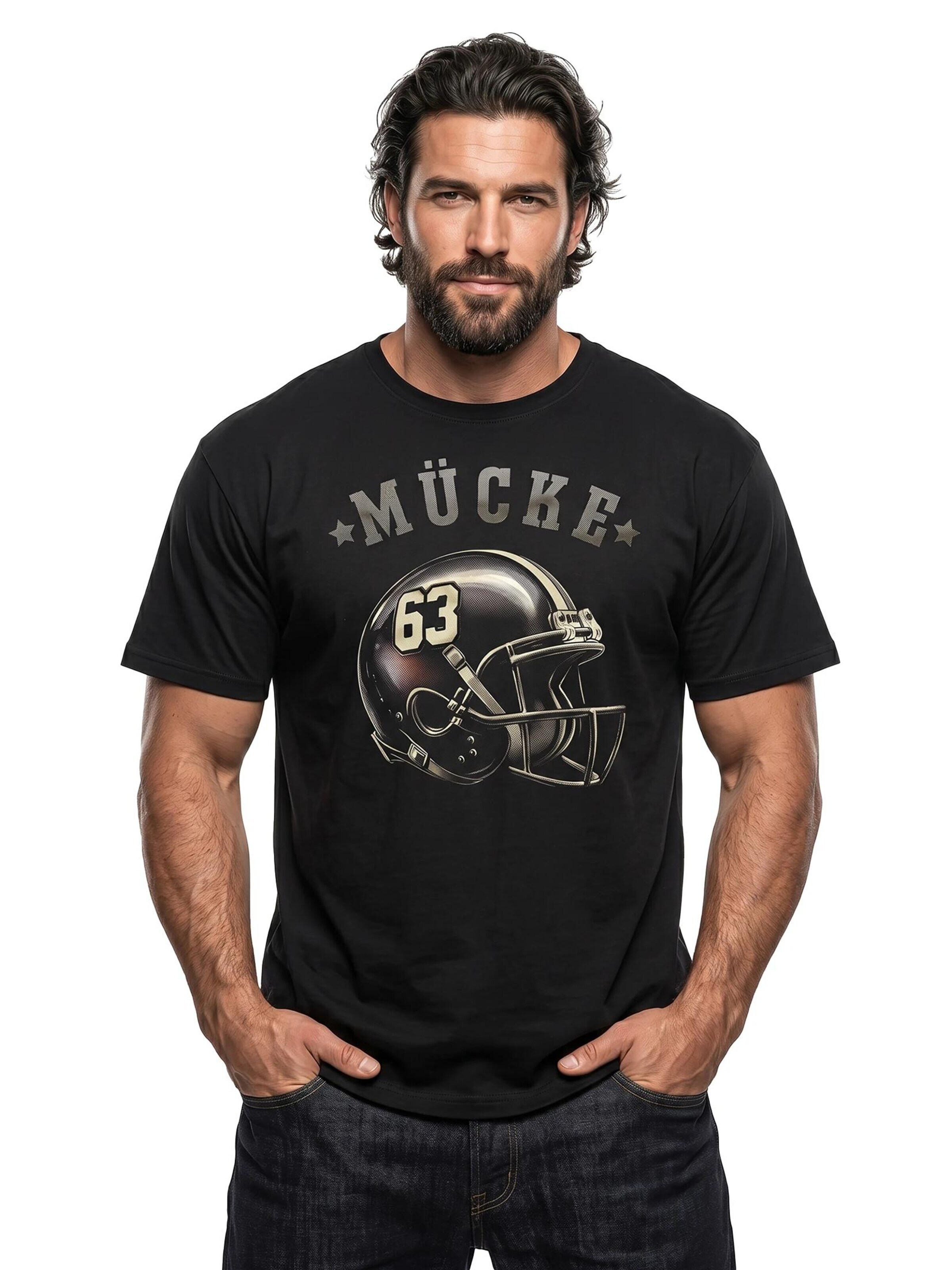 MAKAYA Shirt '63-Helm' in Black