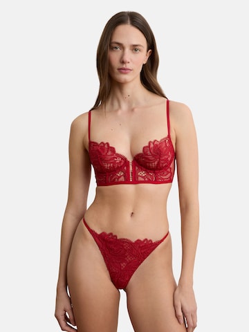 Balconcino Reggiseno 'Wild Night' di ETAM in rosso: frontale