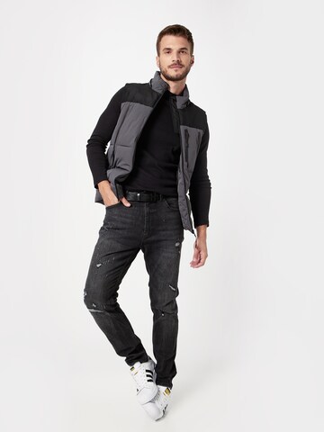 INDICODE JEANS - Chaleco 'Titanium' en gris