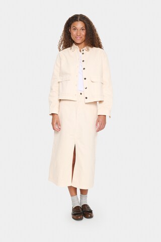 SAINT TROPEZ Tussenjas in Beige