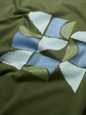 Seasalt Cornwall Shirt 'Midwatch' in Groen