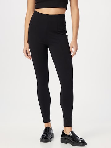 ABOUT YOU Skinny Leggings 'Marieke' in Zwart: voorkant