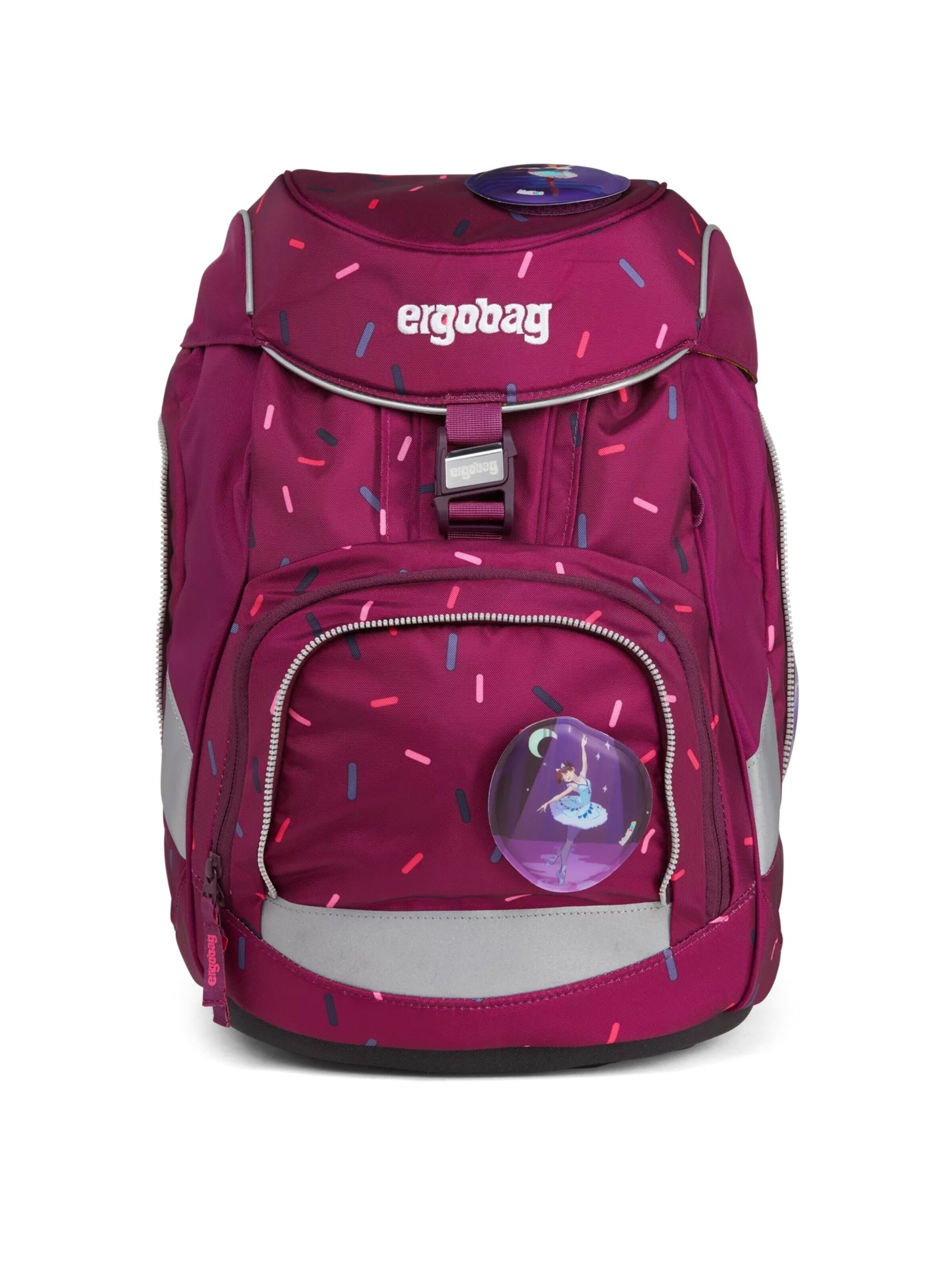ergobag Backpack 'Schulranzen-Set pack Set' in Purple