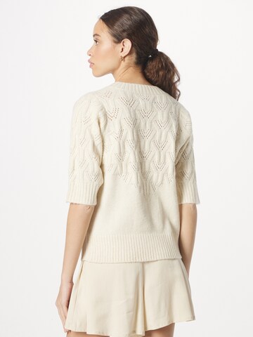 Lollys Laundry Sweater 'Mala' in Beige