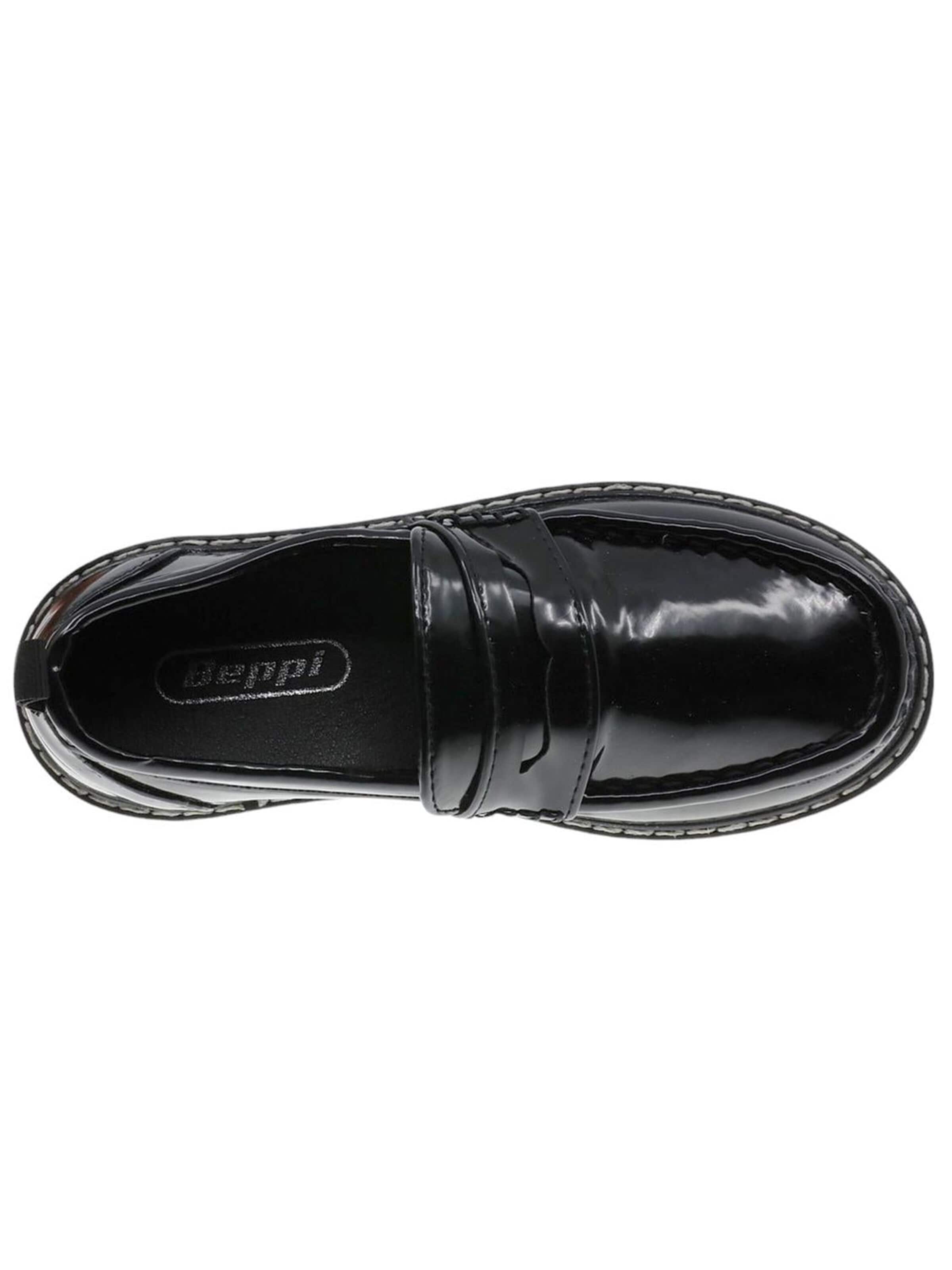 Scarpa bassa di Beppi in nero