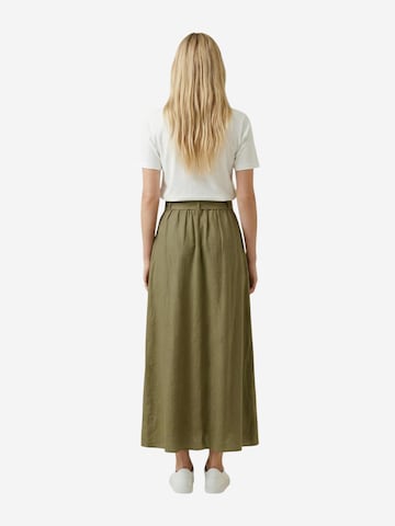 Gonna 'Jdymilan Linen Hw Belted Skirt Wvn Dia 15366394' di Jaqueline de Yong in verde