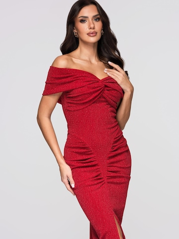Ombre Abendkleid‌‌‌‌‌‌‌‌‌ in Rot
