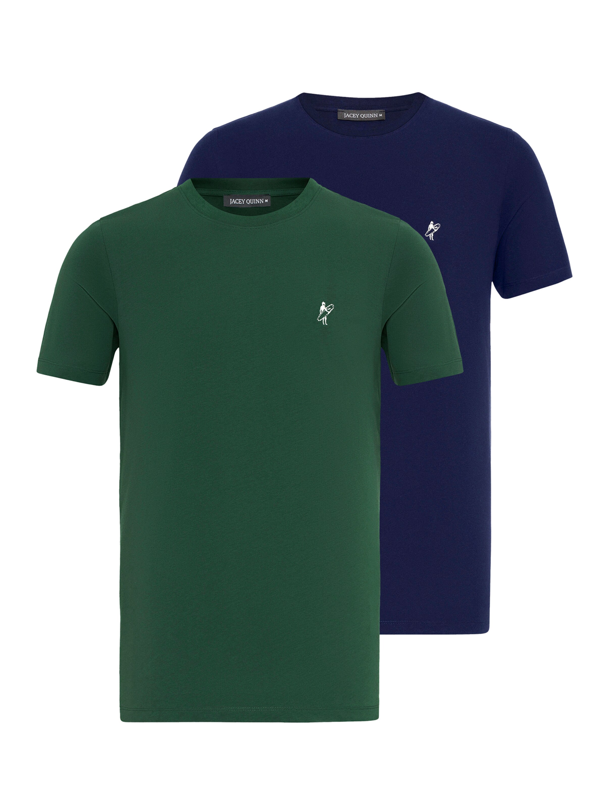 Jacey Quinn Tričko - Modrá: predná strana