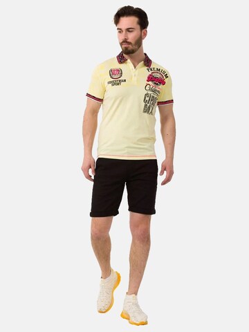 CIPO & BAXX Shirt in Yellow