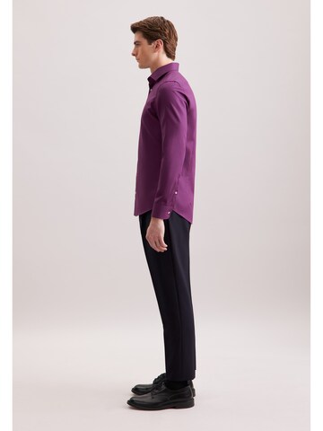 Coupe slim Chemise business SEIDENSTICKER en violet