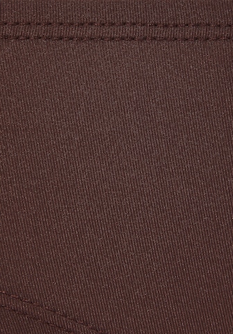 LASCANA Σλιπ σε καφέ