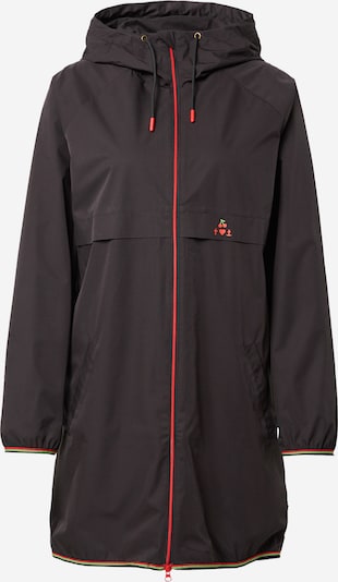 Blutsgeschwister Mantel in rot / schwarz, Produktansicht