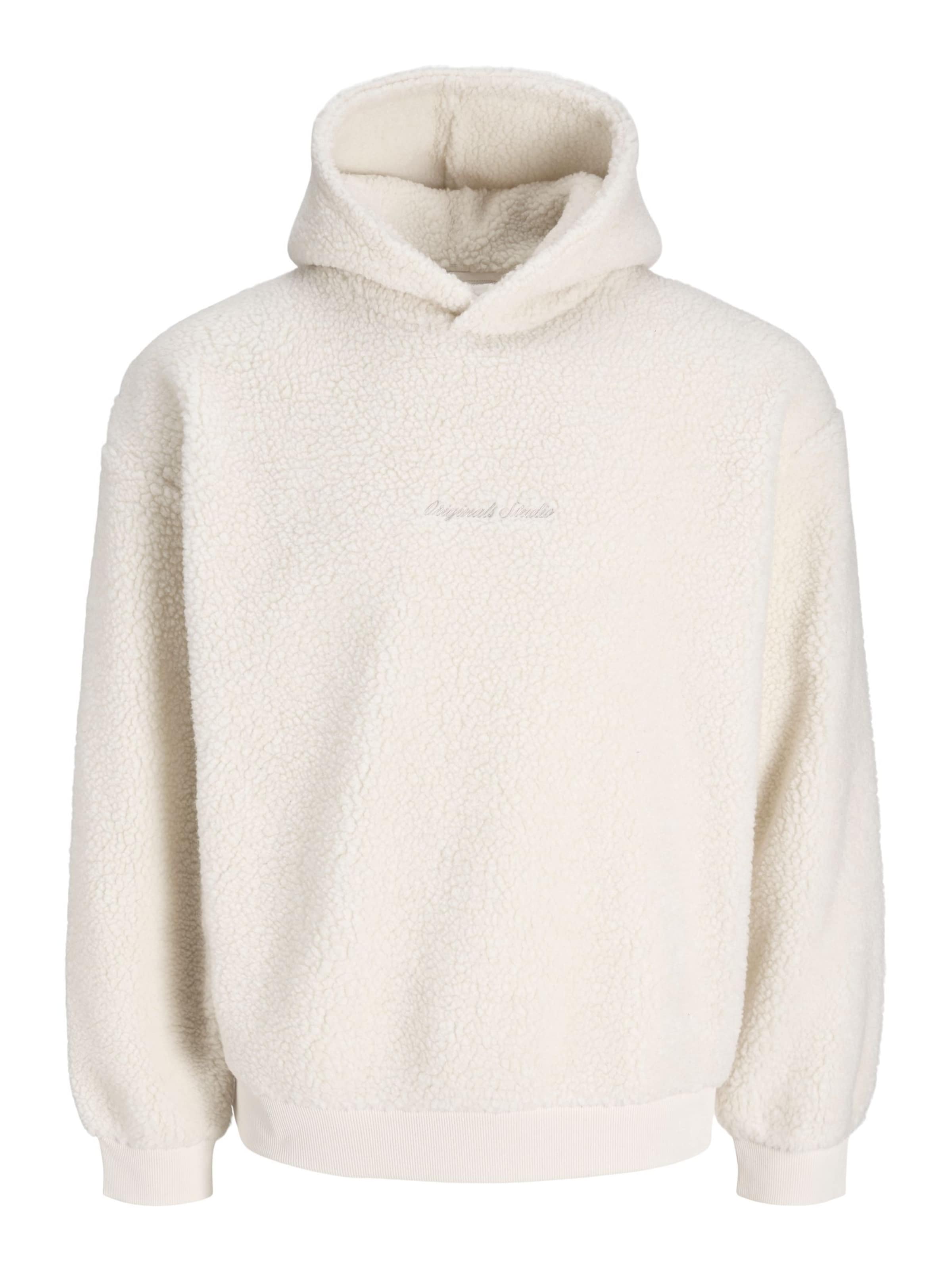 JACK & JONES Sweatshirt in Beige: front