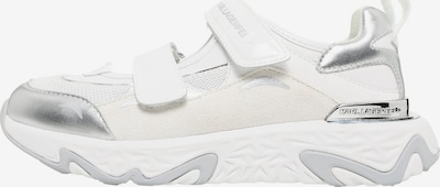 Karl Lagerfeld Platform trainers in 36 in Silver / White, Item view