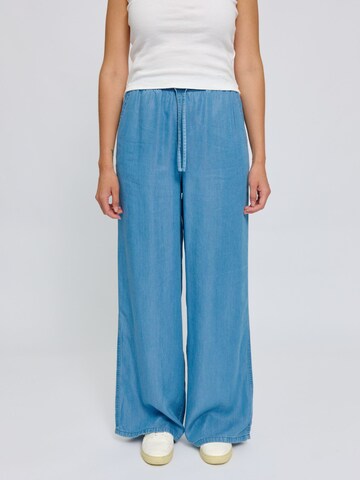 mazine Wide leg Pants 'Mila' in Blue