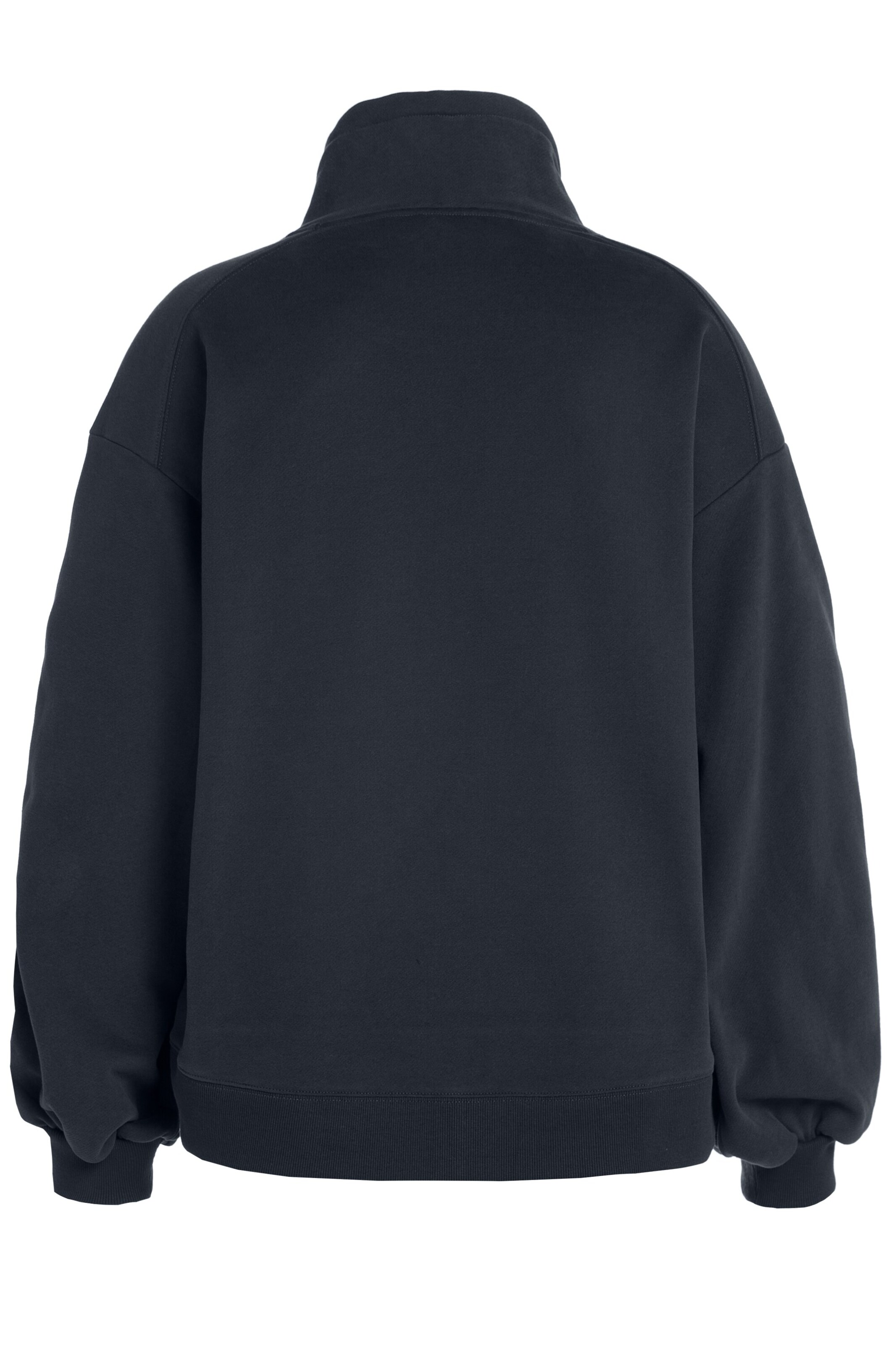 Ulla Popken Sweatshirt in Schwarz