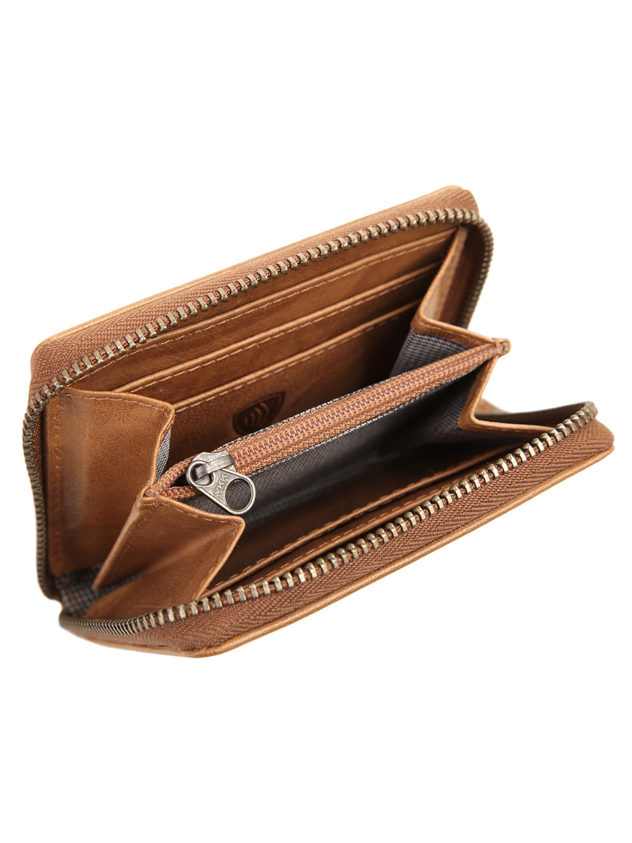 Spikes & Sparrow Portemonnaie 'RFID'‌‌‌‌‌‌‌ in Braun